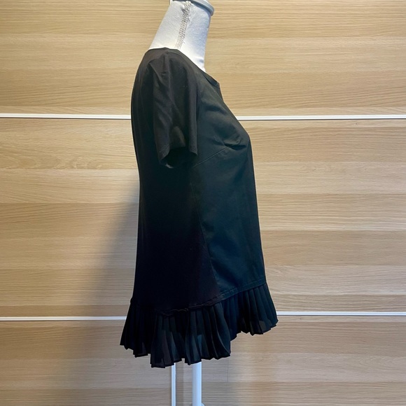 Simply Vera Wang Pleated Tee - Picture 3 of 7